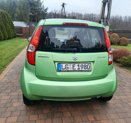 Suzuki Splash cena 13900 przebieg: 183000, rok produkcji 2010 z Drzewica małe 277